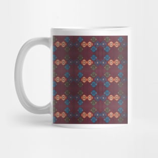 Navajo Kilim Aztec Digitized Woven Texture Mug